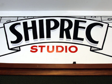 Ship-Rec Entrance Sign